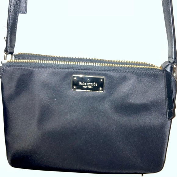 SOLD 🥳HPx2🥳 kate spade new york wilson road madelyne in black nylon - Picture 5 of 9